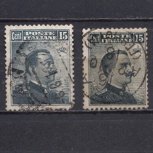 1906-1911 ITALIA — YT 82, 92 — REY VICTOR MANUEL (o) Michel 94, 104 — SG 80, 90 - Imagen 1 de 1