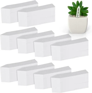 YaeCCC 1000pcs 4 Inch Plastic Plant Labels Garden Tags Nursery Marker Waterproof - Picture 1 of 11