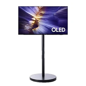 2025 SAMSUNG KQ42SF90-NSB Moving Style OLED (SF90) Black 4K AI TV Only 220/240V - Picture 1 of 3