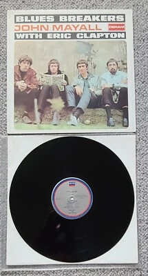 JOHN MAYALL & ERIC CLAPTON-BLUESBREAKERS-UK RE-ISSUE LP ON DERAM/DECCA-1966-VGC - Imagem 1 de 2