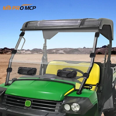 Vented Front Windshield Scratch Proof for John Deere Gator HPX 620i 625i 825i - Image 1 of 4