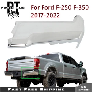Rear RH Passenger Side Bumper Face Bar Chrome For Ford F-250 F-350 2017 18-2022 - Picture 1 of 24