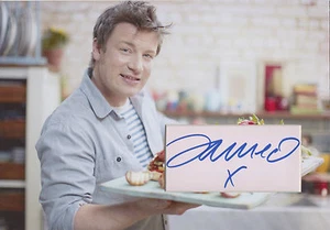 Exhibición fotográfica firmada por Jamie Oliver 12x8 EL CHEF DESNUDO CERTIFICADO DE AUTENTICIDAD - Imagen 1 de 1
