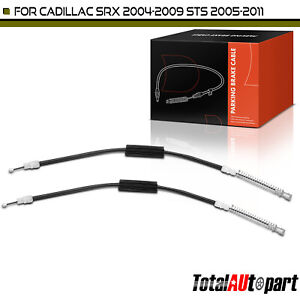 2Pcs Parking Brake Cable for Cadillac SRX 2004-2009 STS 05-11 Rear Left & Right