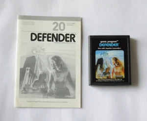 Defender, Atari 2600 Videospiel, TOP Zustand, getestet, inkl. Anleitung - Bild 1 von 6