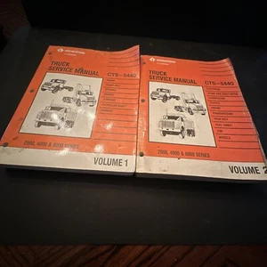 International 2000 4000 8000 Truck Service Manual CTS-5440 Volume I & 2 - Picture 1 of 6