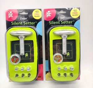 Provo Craft Zision Silent Setter Eyelet Setter New Sealed Crafting Lot Of 2 - Picture 1 of 2