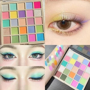 25 Color Lucky Eye Shadow Makaron Color Stage Makeup F7M4 - Picture 1 of 14