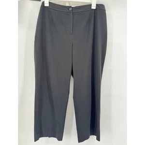 Jones New York Collection Damen-Karrierehose Stretch schwarz gerades Bein 14M - Bild 1 von 6