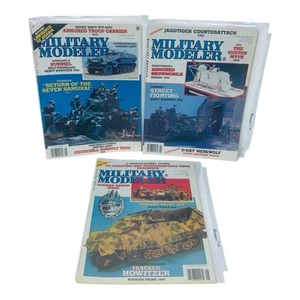 Military Modeler Magazine Lot August 1992 & 1989, Nov. 1987 - Imagen 1 de 4