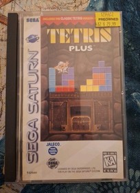 Tetris Plus Sega Saturn 1996 Complete Edition CIB W/ Manual