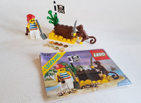 LEGO 6235 Buried Treasure Pirates 1 6235-1 1989 Bo'sun Will incl instructions