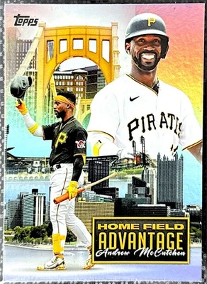 2024 Topps Serie 1 Andrew McCutchen Home Field Advantage SP #HFA-4 Piratas  Foto 1 de 2