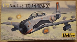 N.A. T-28 TROJAN "FENNEC" 1:72 HELLER Kit di montaggio doppio - Foto 1 di 5