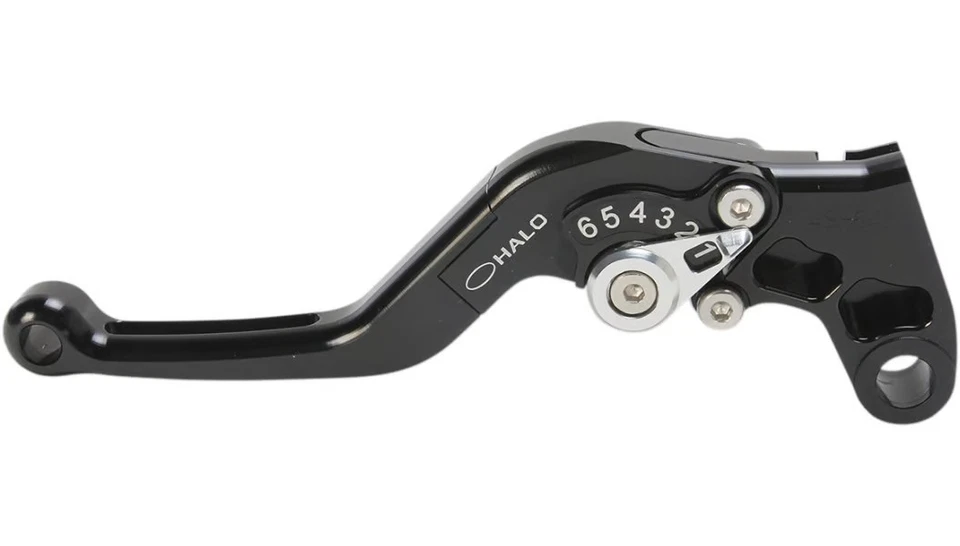 Palanca de embrague ajustable/plegable Halo compatible para Yamaha YZF-R6 DFL-AS-641 Foto 1 de 4