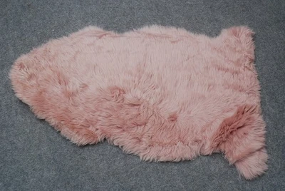 100% Natural sheep Fur Sheep Skin Rug Luxury Throw Silky Warm Floor  Mat 27 - Image 1 of 4