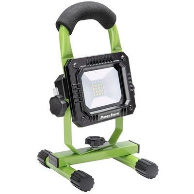 800 LM Weatherproof Rechargeable Lith-Ion Cordless LED Work Light with USB Po... - Image 1 of 4