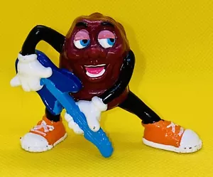 Vintage California Raisins 2" Guitar Player PVC Figur 1988 Calrab - Bild 1 von 5