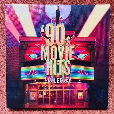 '90s Movie Hits Collected Green / Yellow Double 12" Vinyl LP 2023 MOVATM357 - Image 1 of 4