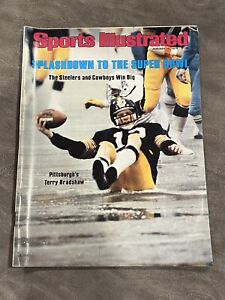 Sports Illustrated January 15, 1979 Terry Bradshaw Steelers Label Removed