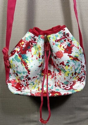 Bolso de almuerzo BYO rosa neopreno con cordón Foto 1 de 4