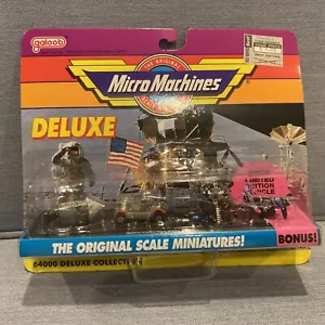 Micro Machines 1991 Space #1 Deluxe Apollo Capsule Moon Rover Lunar Module - Picture 1 of 13