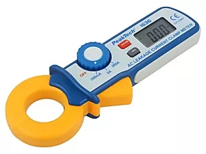 P 1636 Messgerät: Leck strom digital,Zange LCD 3,5 Ziffern (1999) PEAKTECH - Bild 1 von 1