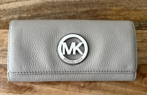 Michael Kors Fulton Grey Wallet MK Gray - Picture 1 of 8