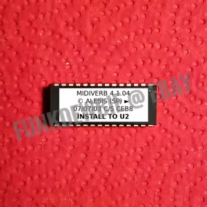 Alesis Midiverb 4 v1.04 EPROM Firmware Upgrade KIT / New ROM Update Chip - Picture 1 of 2