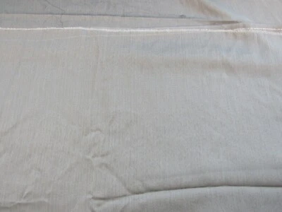 Vintage Sheer Silver Grey Silky Fabric 8.4 yrds 45" Wide - Image 1 of 4
