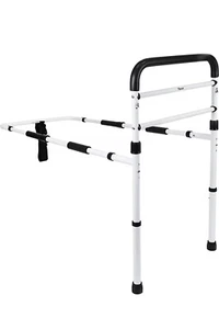 Vaunn Medical Bed Assist Rail for Elderly, Height Adjustable Grab Bar Handle - Picture 1 of 4