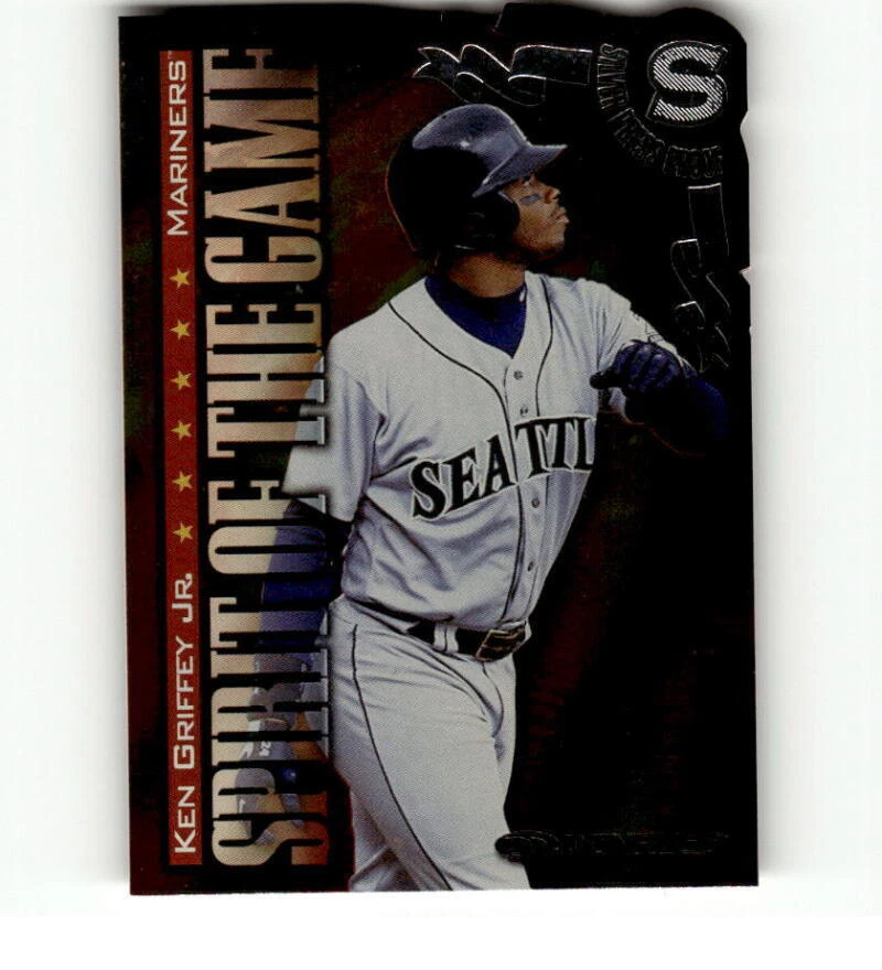 1998 Donruss Silver Press Proofs #386 Ken Griffey Jr. SG Seattle Mariners  - Image 1 of 2