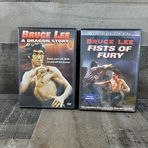 Bruce Lee DVD Lot - A Dragon Story (2000) / Fists of Fury (2000) - Martial Arts - Bild 1 von 7