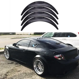 Arcos de rueda extra anchos extensión guardabarros 3,5" para Hyundai Tiburon 1997-08 - Imagen 1 de 12