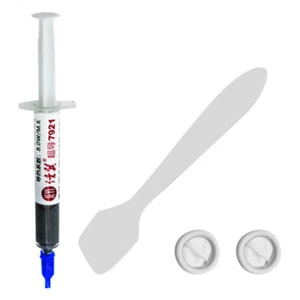 Thermischer Silikonfettset Kühlkörperfett Wärmeleitpaste Für Prozessor - Bild 1 von 12