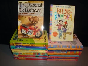 Beverly Cleary 22 Book Lot Ramona Henry Ralph Socks Homechool Teacher Class AR - Bild 1 von 6