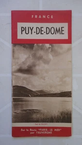 ANCIEN FASCICULE PUBLICITAIRE PUY DE DOME AUVERGNE - Picture 1 of 3