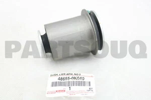 486550K040 Genuine Toyota BUSH, FRONT LOWER ARM, NO.2, RH/LH 48655-0K040 - Picture 1 of 1