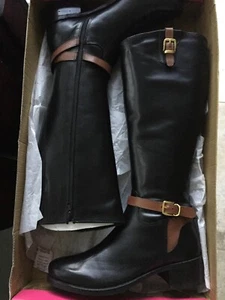 Catherine Malandrino Mila Leather Boots - Picture 1 of 5