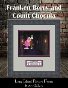 Celular de producción de animación Franken Berry and Count Chocula enmarcado personalizado - Imagen 1 de 5