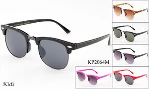 Kids Sunglasses Classic Vintage Boys Girls Children Toddler UV 100% Lead Free - Picture 1 of 11