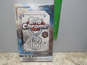 2021 Topps® Ben Baller Chrome On-Line Exclusive Factory Sealed Hobby Box (Mint) - Picture 1 of 3