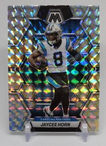 2023 Panini Mosaic #32 Jaycee Horn Mosaic Silver Prizm Carolina Panthers - Picture 1 of 2
