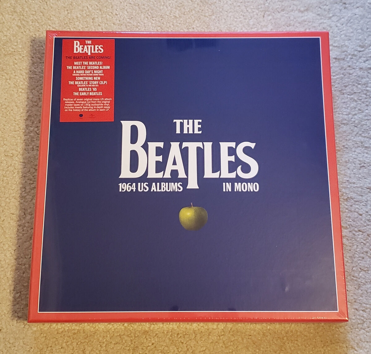 THE BEATLES BOX SET - 16CD WOODEN BOX SET W/64 PAGE BOOKLET THE BEATLES BOX SET - 16CD WOODEN BOX SET W/64 PAGE BOOKLET