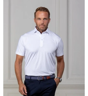 Collars & Co Featherweight Flex Polo Men’s Sz L - Image 1 of 4