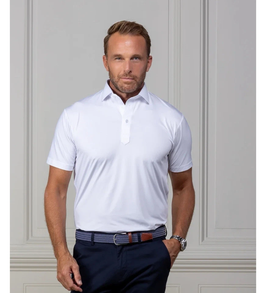 Collars & Co Featherweight Flex Polo Men’s Sz M - Image 1 of 4