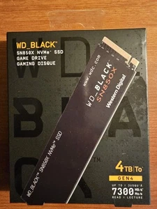 WD -BLACK SN85OX 4TB Internal SSD PCIe Gen 4 x4 NVMe - Afbeelding 1 van 3