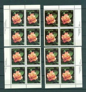 Canada. 1981 Set. 4 Corner Block Margin. MNH. Music. Montreal Rose. Sc# 896 - Picture 1 of 1