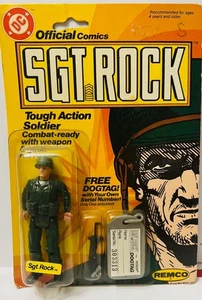 Remco Toys Sgt. 1981 Rock DC Comics selten Combat ready Tough Action Soldier - Bild 1 von 3