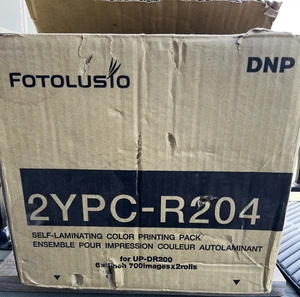 Kit multimedia Sony / DNP 4x6 para UP-DR200 y SnapLab UP-CR20L (2UPCR204 / 2YPCR204) - Imagen 1 de 4